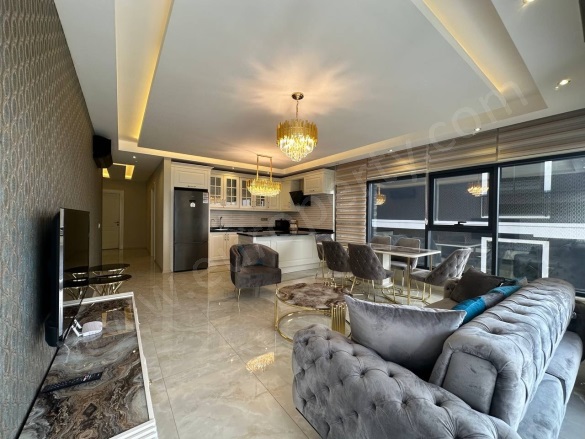 Kargıcak Mah. Alanya Satılık Daire |  2+1 Oda | 110M2 260.000€ | 2. Kat | Klima | 2 Banyo | 2 Yatak Odası Resim-3