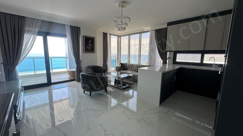 Mahmutlar Mah. Alanya Satılık Daire |  2+1 Oda | 100M2 265.000€ | 6. Kat | Klima | 1 Banyo | 2 Yatak Odası Resim-3