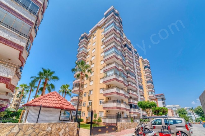 Mahmutlar Mah. Alanya Satılık Daire |  3+1 Oda | 130M2 145.000€  Krediye Uygun  | 7. Kat | Klima | 2 Banyo | 3 Yatak Odası Resim-1