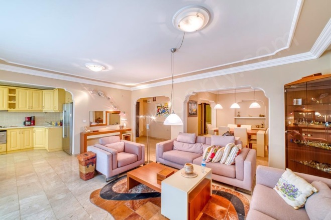 Mahmutlar Mah. Alanya Satılık Daire |  3+1 Oda | 130M2 145.000€  Krediye Uygun  | 7. Kat | Klima | 2 Banyo | 3 Yatak Odası Resim-3