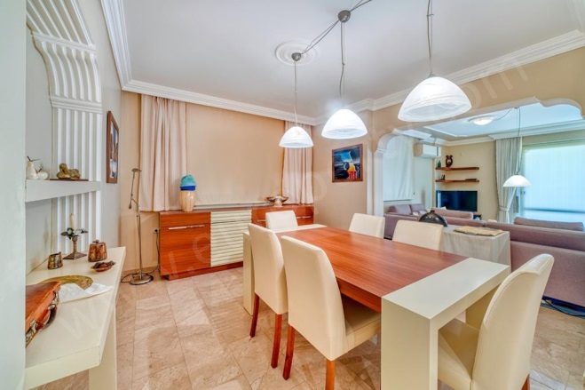 Mahmutlar Mah. Alanya Satılık Daire |  3+1 Oda | 130M2 145.000€  Krediye Uygun  | 7. Kat | Klima | 2 Banyo | 3 Yatak Odası Resim-5