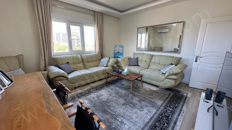 Mahmutlar Mah. Alanya Satılık Daire |  4+1 Oda | 190M2 185.000€ Eşyalı  | Çatı Dubleksi | Klima | 4 Banyo | 4 Yatak Odası Resim-3
