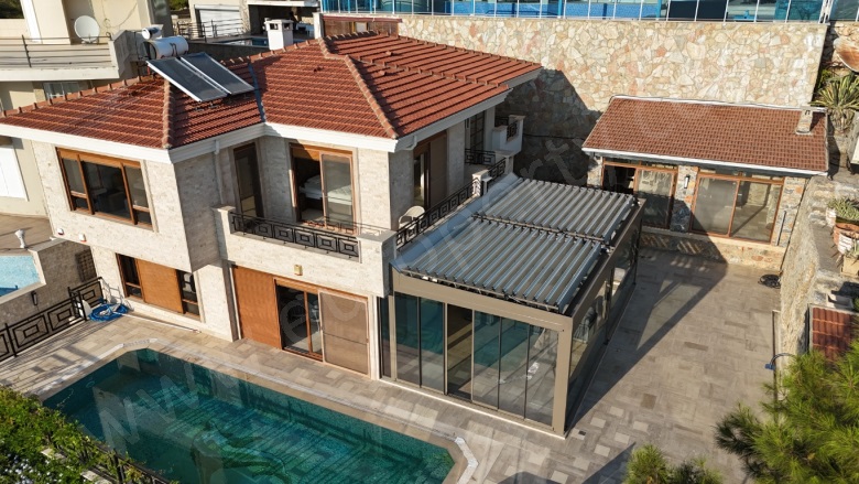 Bektaş Mah. Alanya Satılık Villa |  4+1 Oda | 350M2 950.000€ Eşyalı  | Villa | Klima | 3 Banyo | 4 Yatak Odası Resim-4