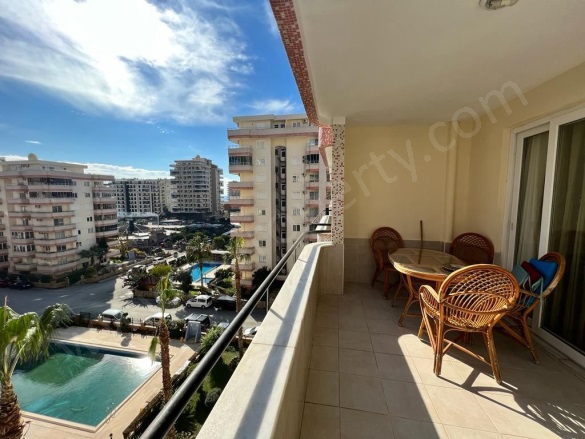 Mahmutlar Mah. Alanya Kiralık Daire |  2+1 Oda | 115M2 Aylık 20.000Tl Eşyalı  | Klima | 2 Banyo | 1 Yatak Odası Resim-4