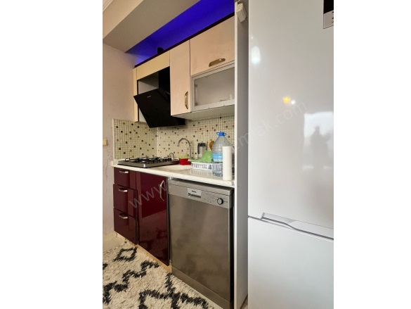 Hacıfeyzullah Mah. Kuşadası Kiralık Daire |  1+1 Oda | 55M2 Aylık 25.000Tl Eşyalı  | 3. Kat | Klima | 1 Banyo | 1 Yatak Odası Resim-4