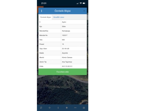 Kemalpaşa Mah. Söke Satılık Arsa |  25000M2 45.000.000Tl Resim-1