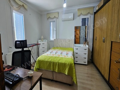 Kadınlar Denizi Plaja 400 Metre Mesafede Doğalgazlı Kiralık Villa 3+1 Kuşadası Mah