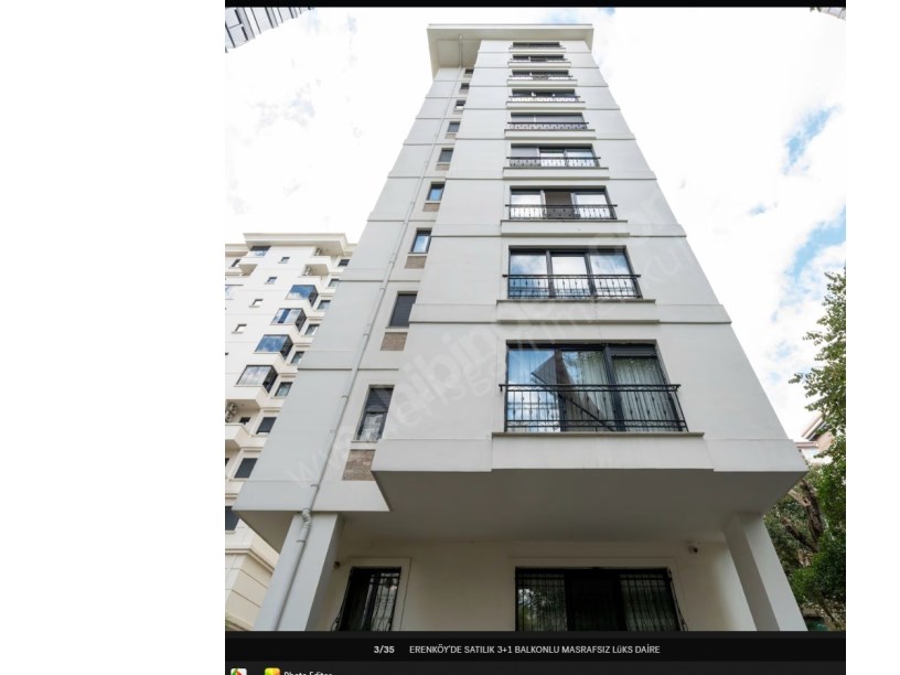 İSTANBUL KADIKÖY ERENKÖYDE SATILIK 3+1 BALKONLU MASRAFSIZ LüKS DAİRE