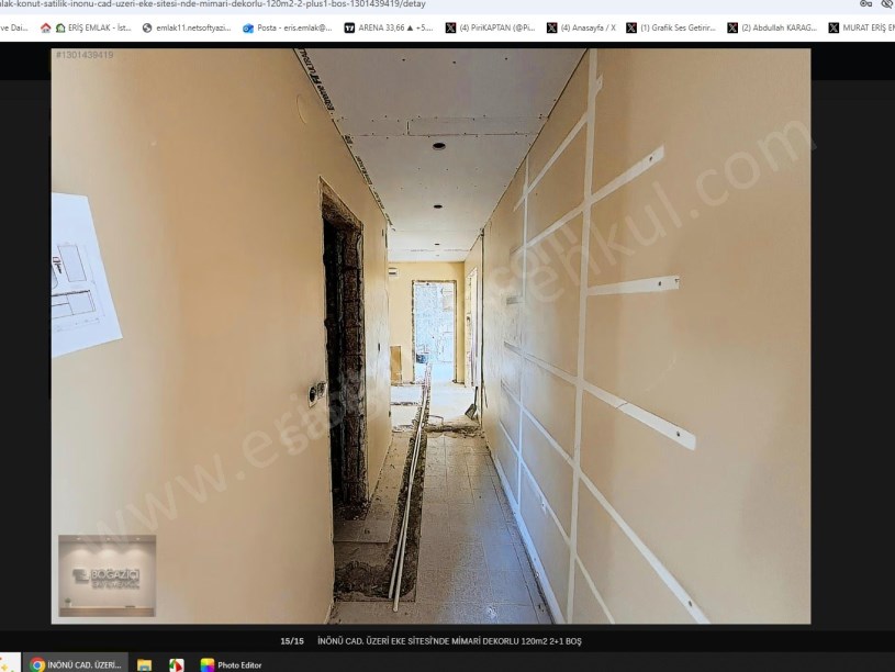 İSTANBUL KADIKÖY İnönü Cad. Site İçerisinde Mimari Dekorlu, Balkonlu 120 m² 2+1