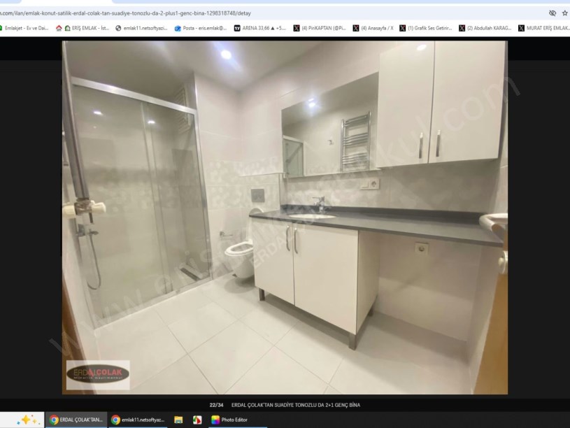 İSTANBUL KADIKÖY SUADİYE TONOZLU DA 2+1 GENÇ BİNA