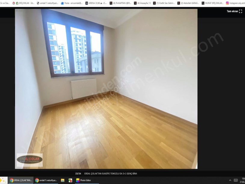 İSTANBUL KADIKÖY SUADİYE TONOZLU DA 2+1 GENÇ BİNA