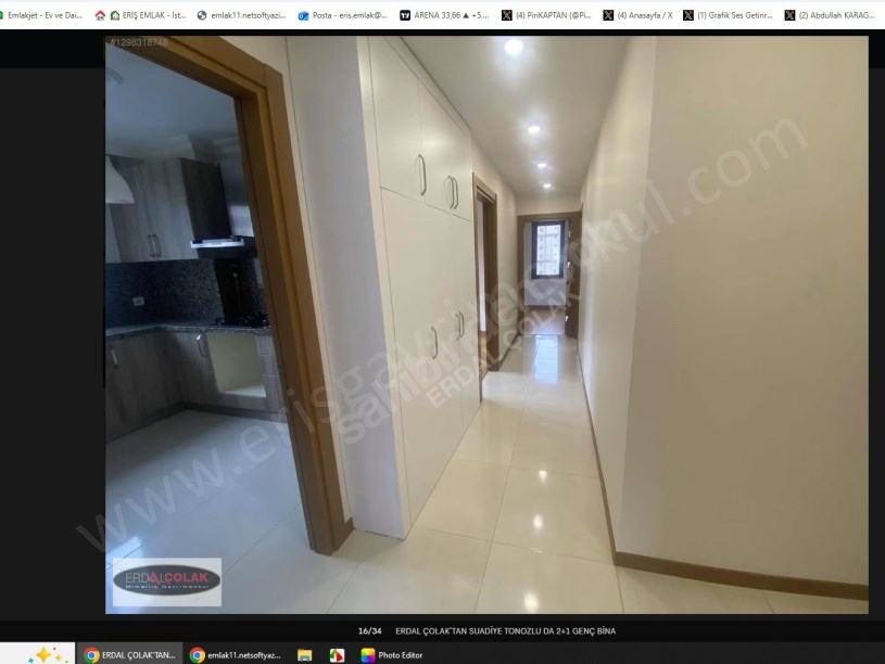 İSTANBUL KADIKÖY SUADİYE TONOZLU DA 2+1 GENÇ BİNA