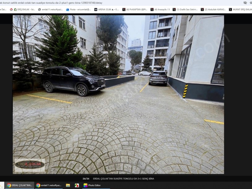 İSTANBUL KADIKÖY SUADİYE TONOZLU DA 2+1 GENÇ BİNA