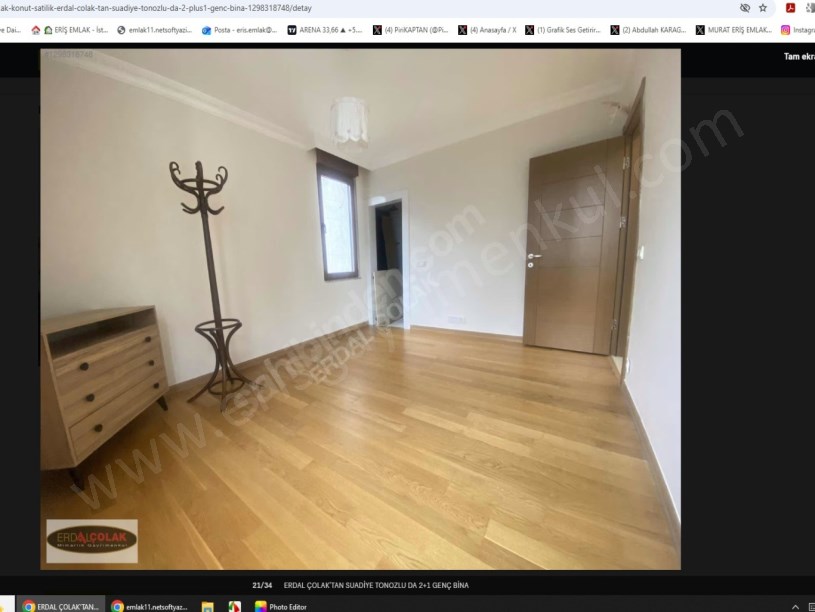 İSTANBUL KADIKÖY SUADİYE TONOZLU DA 2+1 GENÇ BİNA