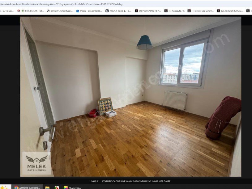 İSTANBUL KADIKÖY ATATÜRK CADDESİNE YAKIN 2018 YAPIMI 2+1 68M2 NET DAİRE