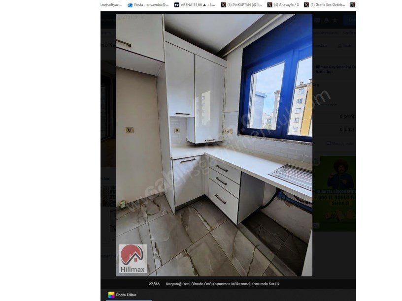 İSTANBUL KADIKÖY Kozyatağı Yeni Binada Önü Kapanmaz Mükemmel Konumda Satılık