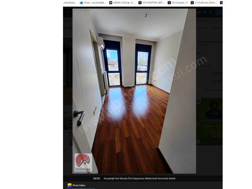 İSTANBUL KADIKÖY Kozyatağı Yeni Binada Önü Kapanmaz Mükemmel Konumda Satılık