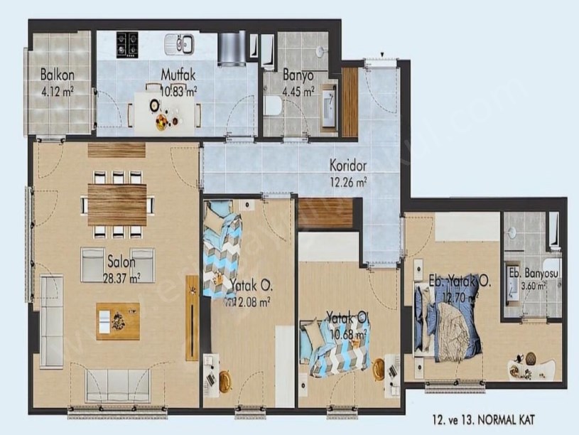 İSTANBUL KADIKÖY KAZASKERDE ANAHTAR TESLİM DENİZ MANZARALI SATILIK 3+1