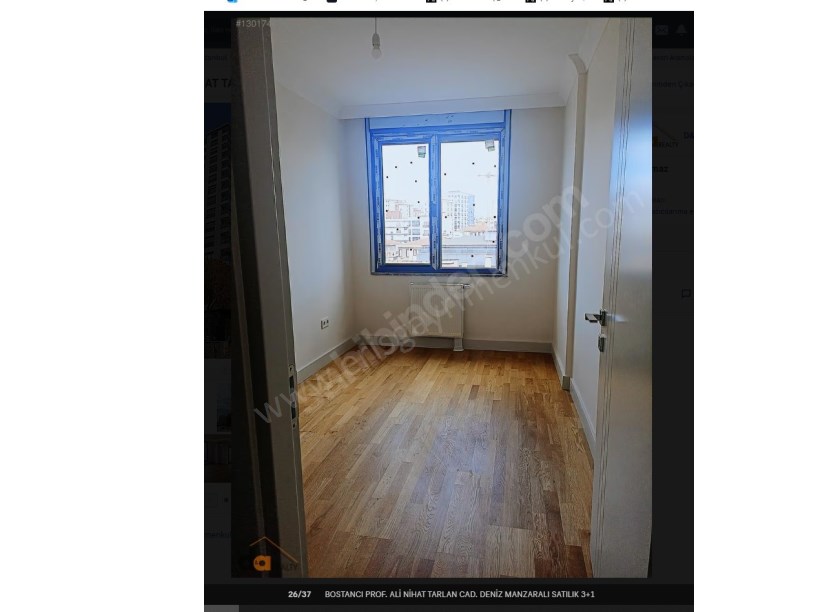 İSTANBUL KADIKÖY BOSTANCI PROF. ALİ NİHAT TARLAN CAD. DENİZ MANZARALI SATILIK 3+1