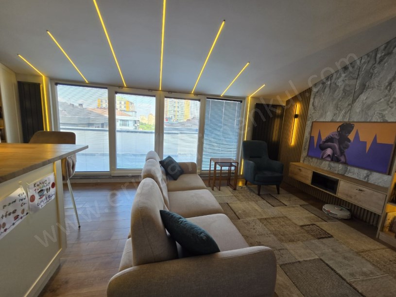 .. ÖZEL MİMARİ TASARIMLI GENİŞ TERASLI 250 M2 4+2 DUBLEKS DAİRE