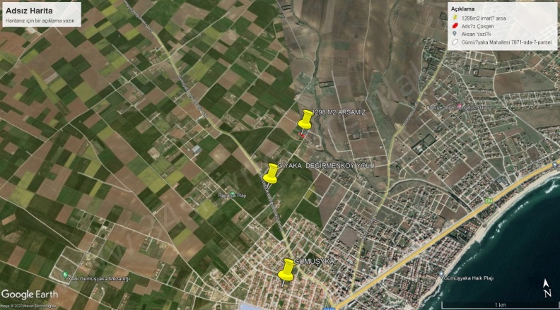 Gümüşyaka Mah. Silivri Satılık Arsa |  1299M2 9.500.000Tl İmarlı  Resim-4