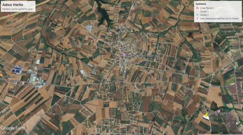 Silivri Kadıköy Mh Satılık Arsa 4557M2 Mustakil Tarla Mah