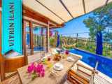 Antalya Kaş Mobilyalı Eşyalı Villa 2+1 Satılık Daire Ağullu Mah 500 M2 Klima 1 Banyo