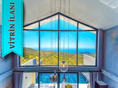 Antalya Kaş Mobilyalı Eşyalı Villa 3+1 Satılık Daire Bezirgan Mah