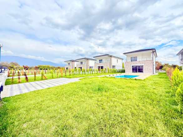 ▶ Akçay Körfezden Doğa ile iç içe Huzur Bulacağınız Sıfır 3+1 Satılık Villa Edremit Kızılkeçili Mah