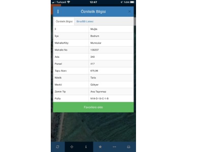 Mumcularda Satılık Arazi Tarla Muğla Bodrum