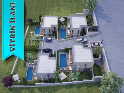 Ortakentte Muhteşem Lar 5+1 Satılık Villa Muğla Bodrum