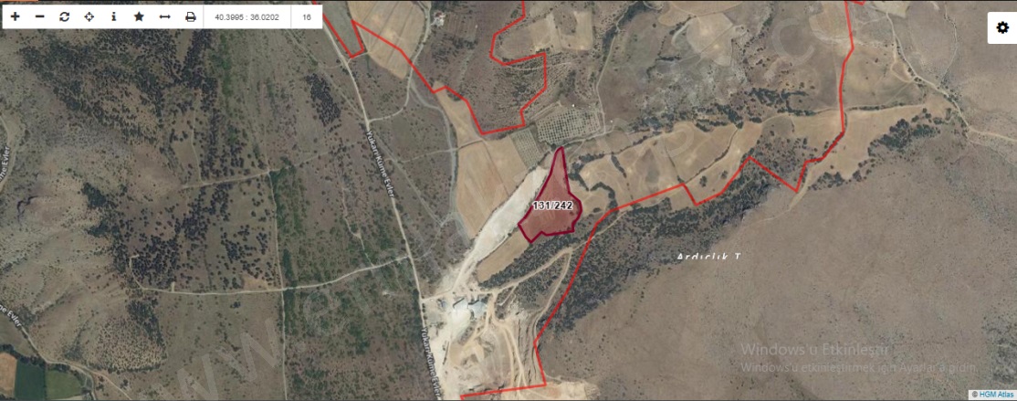 Merkez Turhal Satılık Tarla |  14000M2 1Tl Resim-1