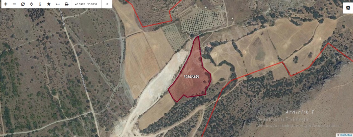 Merkez Turhal Satılık Tarla |  14000M2 1Tl Resim-5