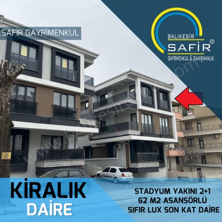 Hasanbasri Çantay Altıeylül Kiralık Daire |  2+1 Oda | 62M2 Aylık 22.000Tl | 3. Kat | Yerden Isıtma | 1 Banyo | 2 Yatak Odası Resim-1