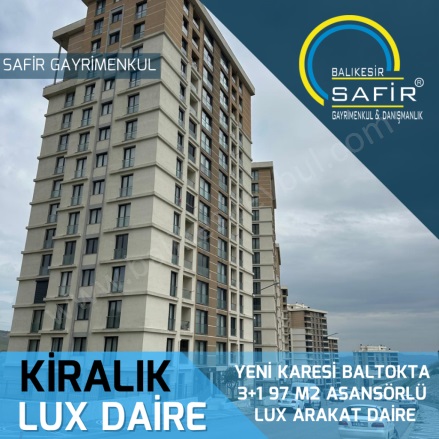 2.Sakarya Karesi Kiralık Daire |  3+1 Oda | 97M2 Aylık 24.000Tl | 3. Kat | Merkezi Isınma | 2 Banyo | 3 Yatak Odası Resim-1