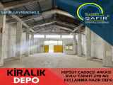Balıkesir Kiralık Depo Safir Den Kepsut Caddesi Arkası Avlu Tarafı 270 M2 Kullanıma Hazır Altıeylül Gümüşçeşme