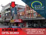 Balıkesir Kiralık Ofis / Büro Safir Den Çarşı Merkez Atalar Caddesi Üzeri 75 M2 3 Bölümlü 2+1 Karesi Eskikuyumcular Klima 1 Banyo