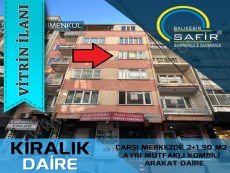 BALIKESİR KİRALIK DAİRE SAFİR DEN ÇARŞI MERKEZDE 2+1 90 M2 AYRI MUTFAKLI KOMBİLİ ARAKAT DAİRE 