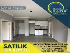 BALIKESİR SATILIK DAİRE SAFİR DEN NECATİ EĞİTİM FAKÜLTESİ YAK.2+1 60 M2 ASANSÖRLÜ LUX SON KAT DAİRE