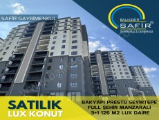 BALIKESİR SATILIK DAİRE SAFİR DEN BAKYAPI PRESTİJ SEYİRTEPE FULL ŞEHİR MANZARALI 3+1 126M2 LUX DAİRE