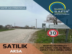 Manyas Peynirkuyu Satılık Arsa 1590 M2
