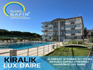 ALTINKENT SİTESİNDE 3+1 172 M2 HAVUZLU KAPALI OTOPARKLI ASANSÖRLÜ LUX DAİRE​