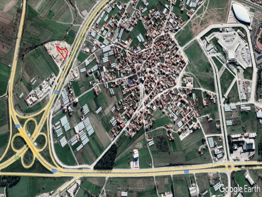 BALIKESİR SATILIK TARLA SAFİR DEN BURSA İZMİR KARAYOLU ÜZERİ YOLA CEPHELİ 2.180 M2 TİCARİ AMAÇLI