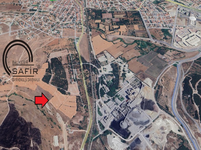 BALIKESİR SATILIK ARSA SAFİR DEN GAZİOSMANPAŞA TOPLAMDA 16 ARSA 6.705 M2 ADA VE YARIM ADA 