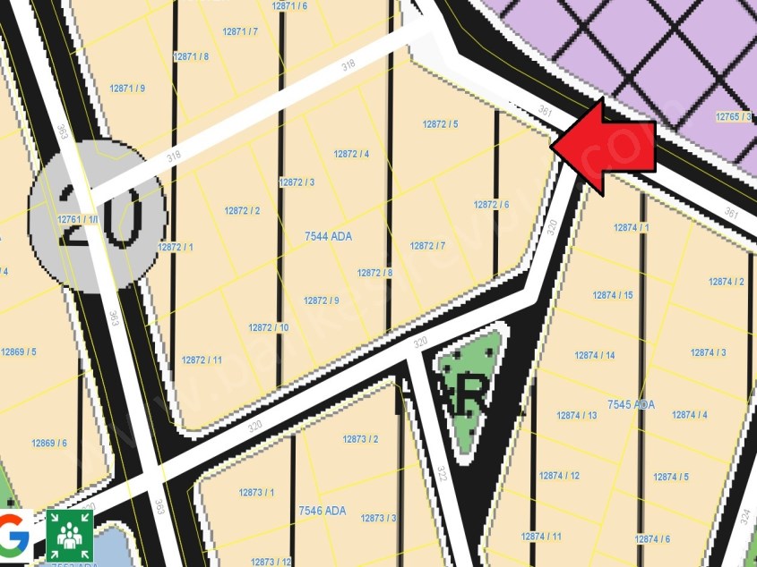 BALIKESİR SATILIK ARSA SAFİR DEN GAZİOSMANPAŞA TOPLAMDA 11 ARSA 4.806 M2 ADA 