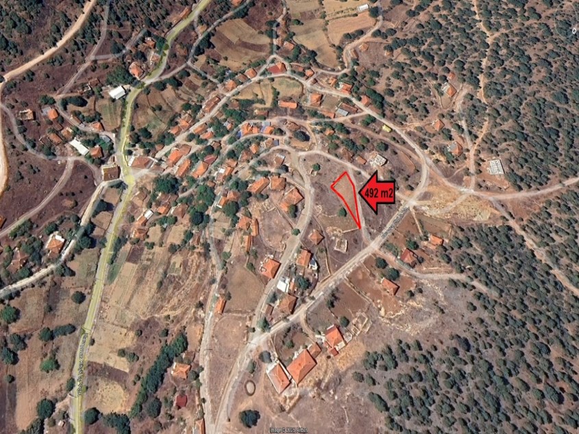 BALIKESİR SATILIK ARSA SAFİR DEN BALIKESİR DURSUNBEY KARAPINARDA 492 M2 KONUT İMARLI KÖŞE ARSA