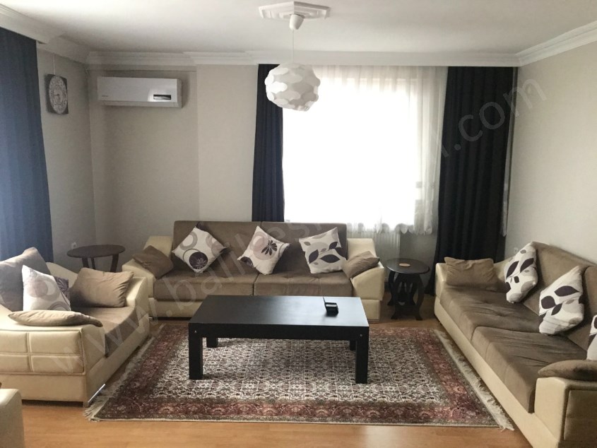 BALIKESİR EŞYALI KİRALIK DAİRE SAFİR DEN TURGUT REİS CAD.3+1 135 M2 EŞYALI ASANSÖRLÜ ARAKAT