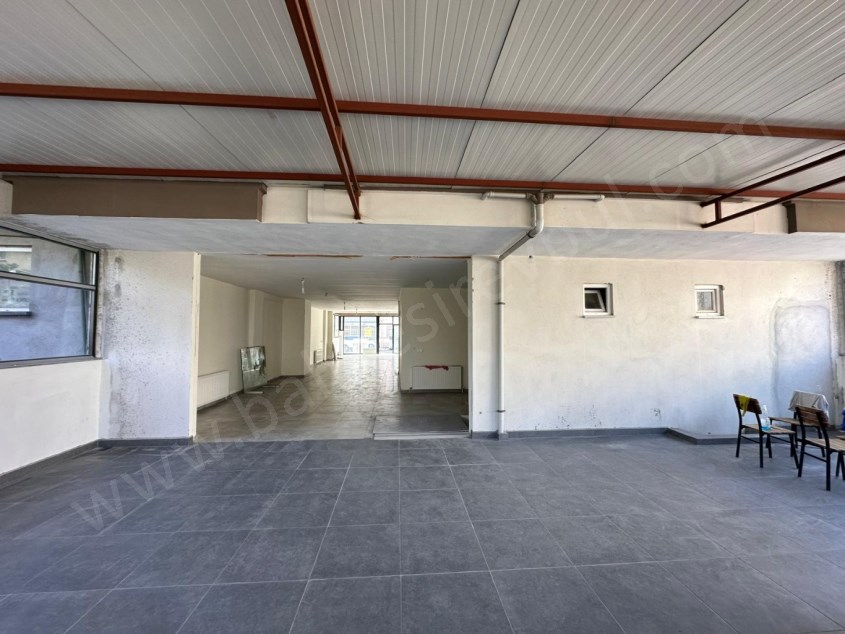 BALIKESİR KİRALIK DÜKKAN SAFİR DEN GÜMÜŞÇEŞME EMLAK KONUT ARKASI ÇARŞIYA YAKIN 370 M2 DEPOLU DÜKKAN