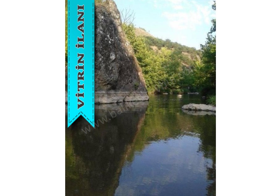 BALIKESİR SATILIK ARSA SAFİR DEN DURSUNBEY KÜÇÜKLERDE DOĞA İÇİNDE TREN İSTASYONLU 3.495 M2 ARSA