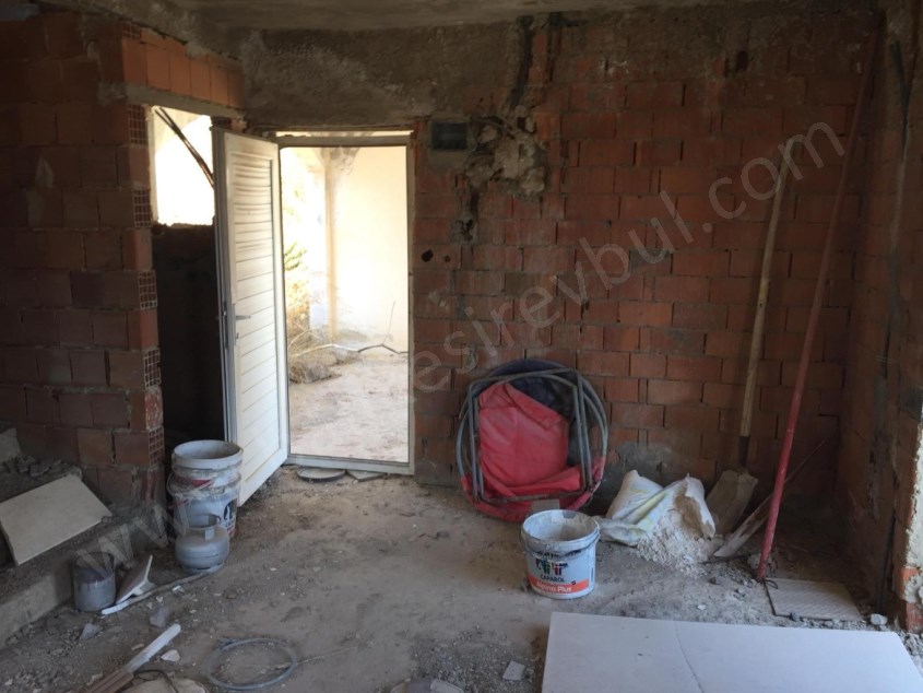 Bodrum Gündoğan Site İçinde Deniz Manzaralı Natamam Villa